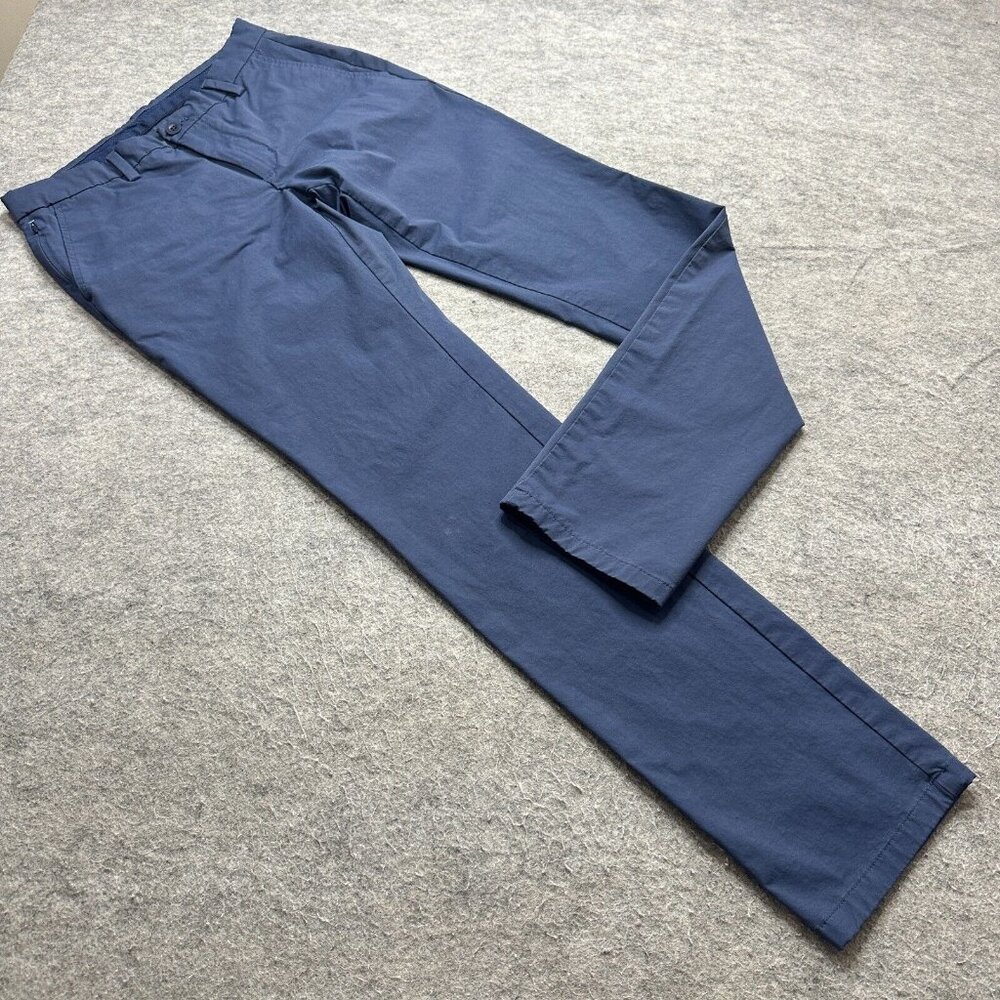 Vineyard Vines On The Go 5-Pocket Pants Men 30 x 33 Blue Nylon Water Resistant
